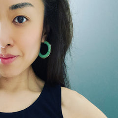 Acrylic Hoop Earrings | 8 colors