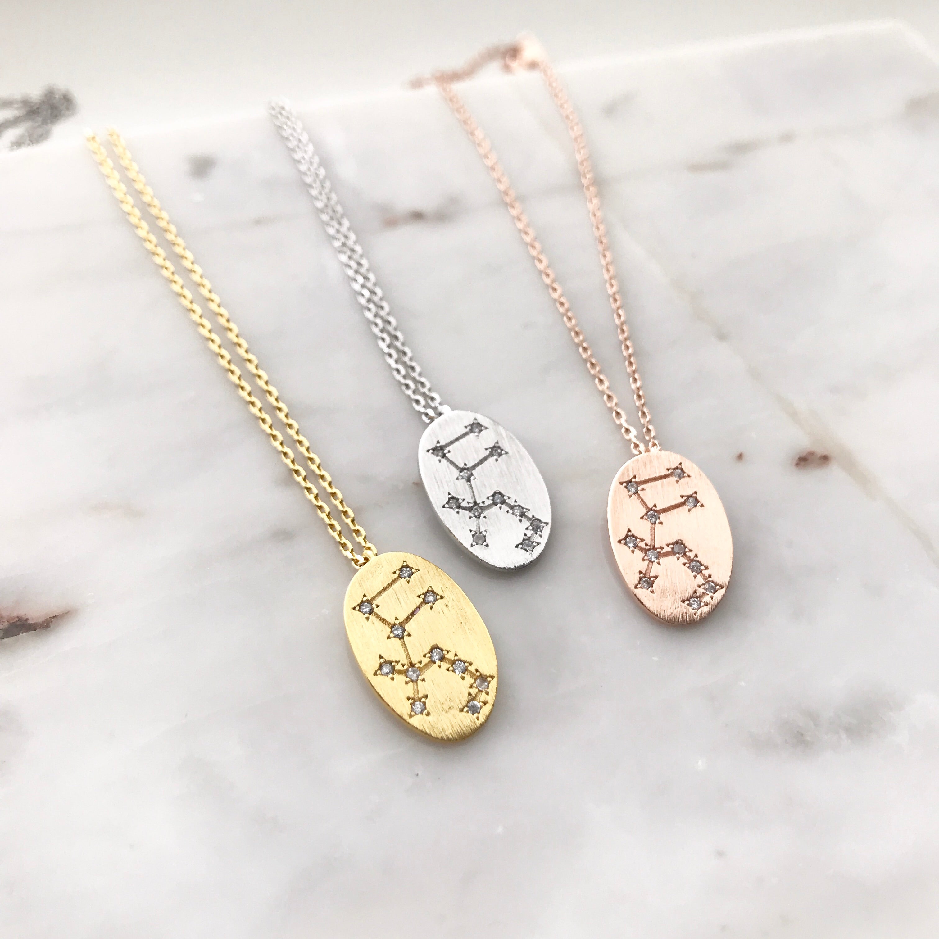 Zodiac Constellations Necklace