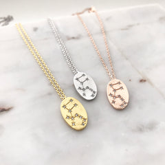 Zodiac Constellations Necklace