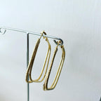 Square Boss (Remix) Hoop Earrings