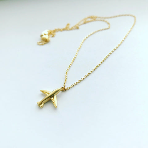 Airplane Necklace
