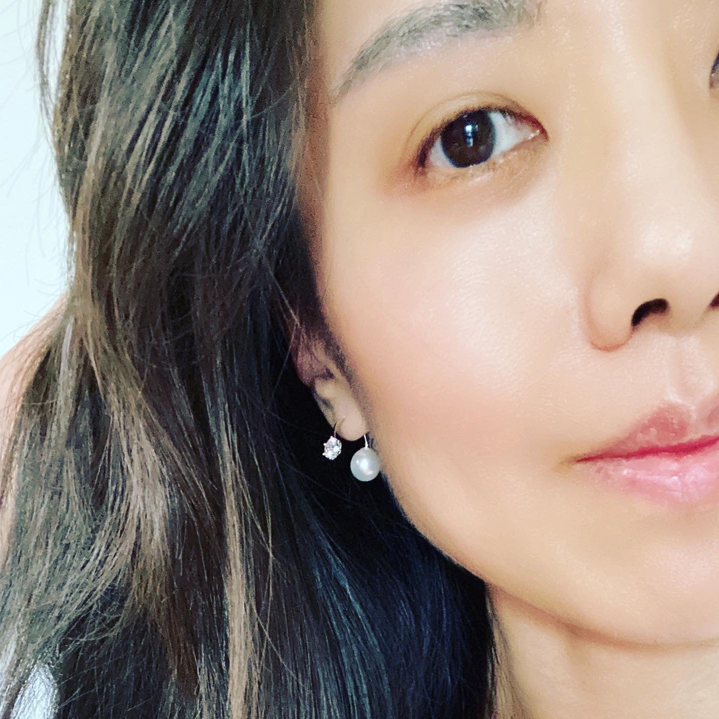 Front-Back: Bell Pearl Earrings