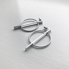 Circle Mod Earrings