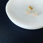 Pastel C-Shape Earrings