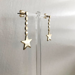 Star Drop Earrings