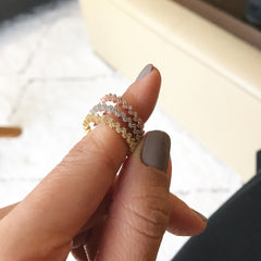 Ziggy Band (Stacking) Ring