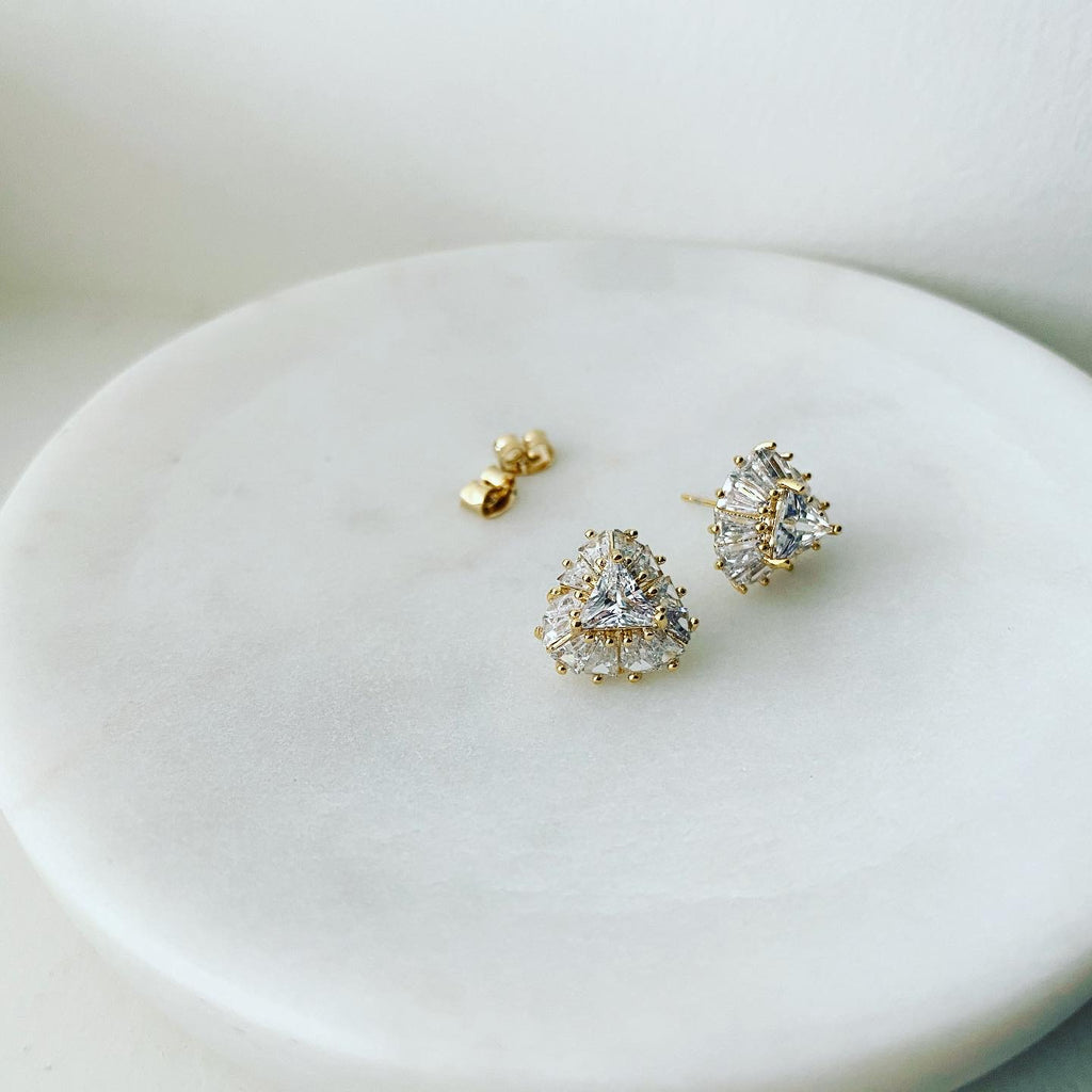 Triangle Shrine Earrings