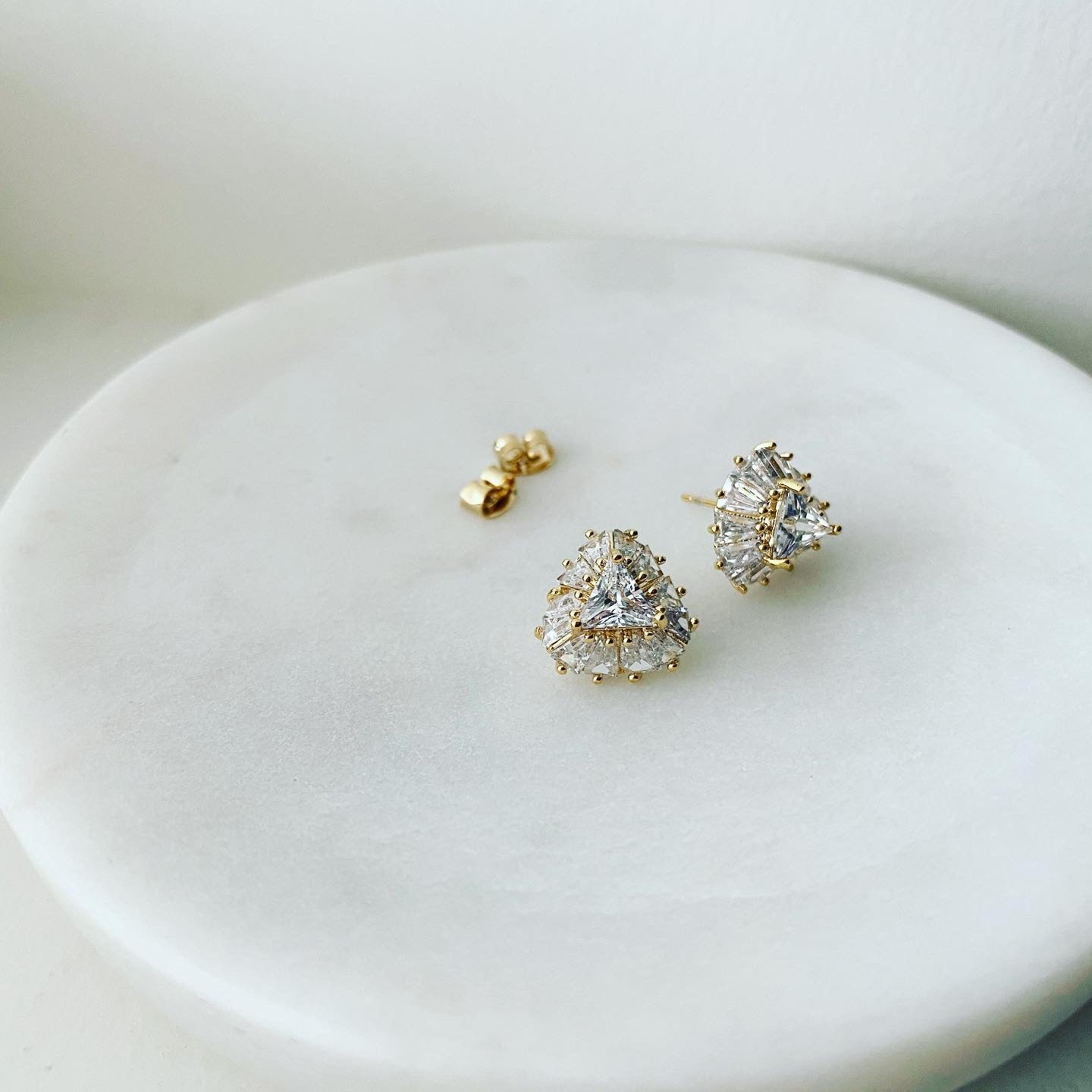 Triangle Shrine Earrings