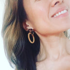 Leopard Rings Earrings