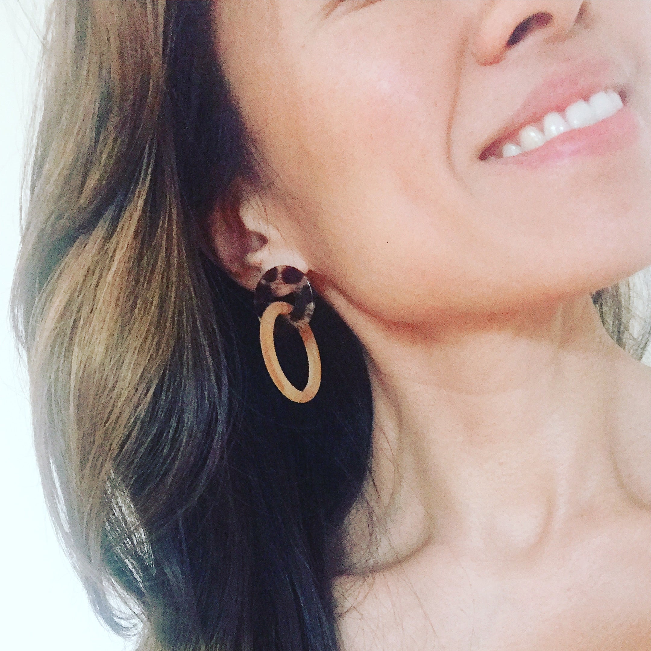 Leopard Rings Earrings