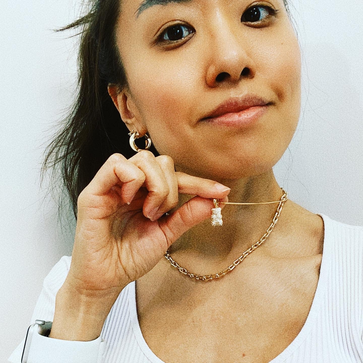 Hardware Link Chain Necklace (Micro)