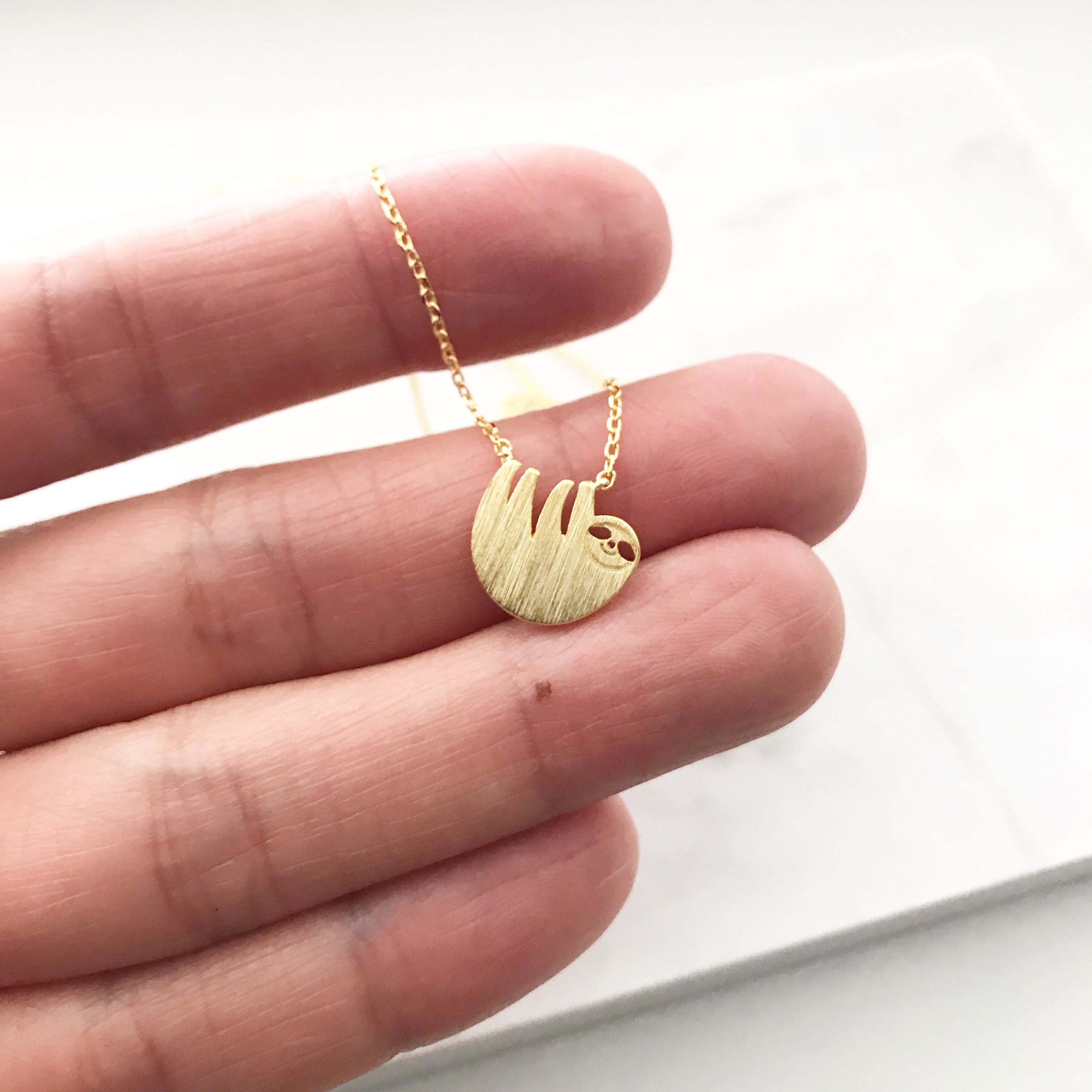 Sloth Necklace