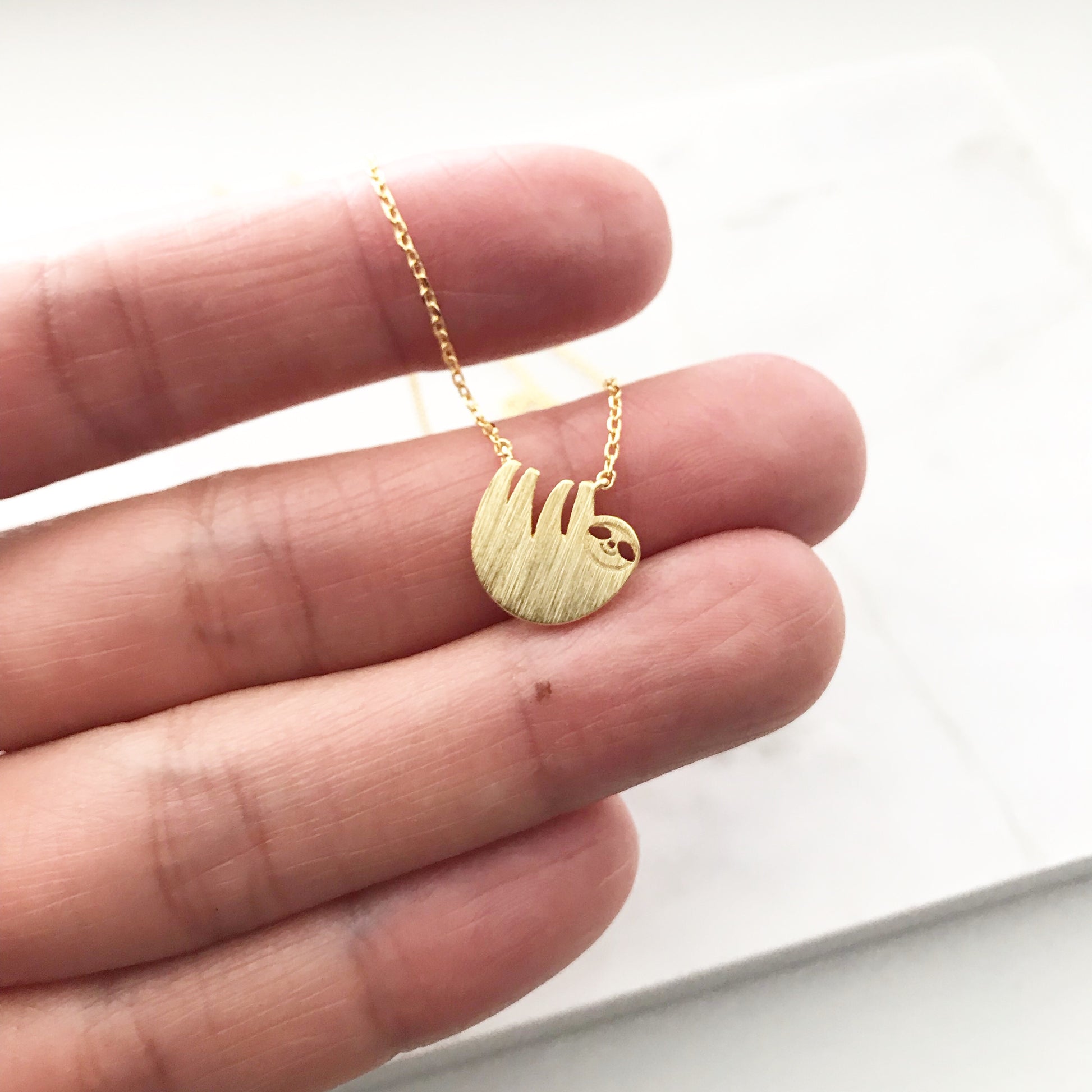 Sloth Necklace