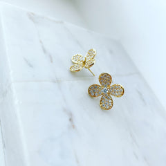 Bloom Flower Earrings