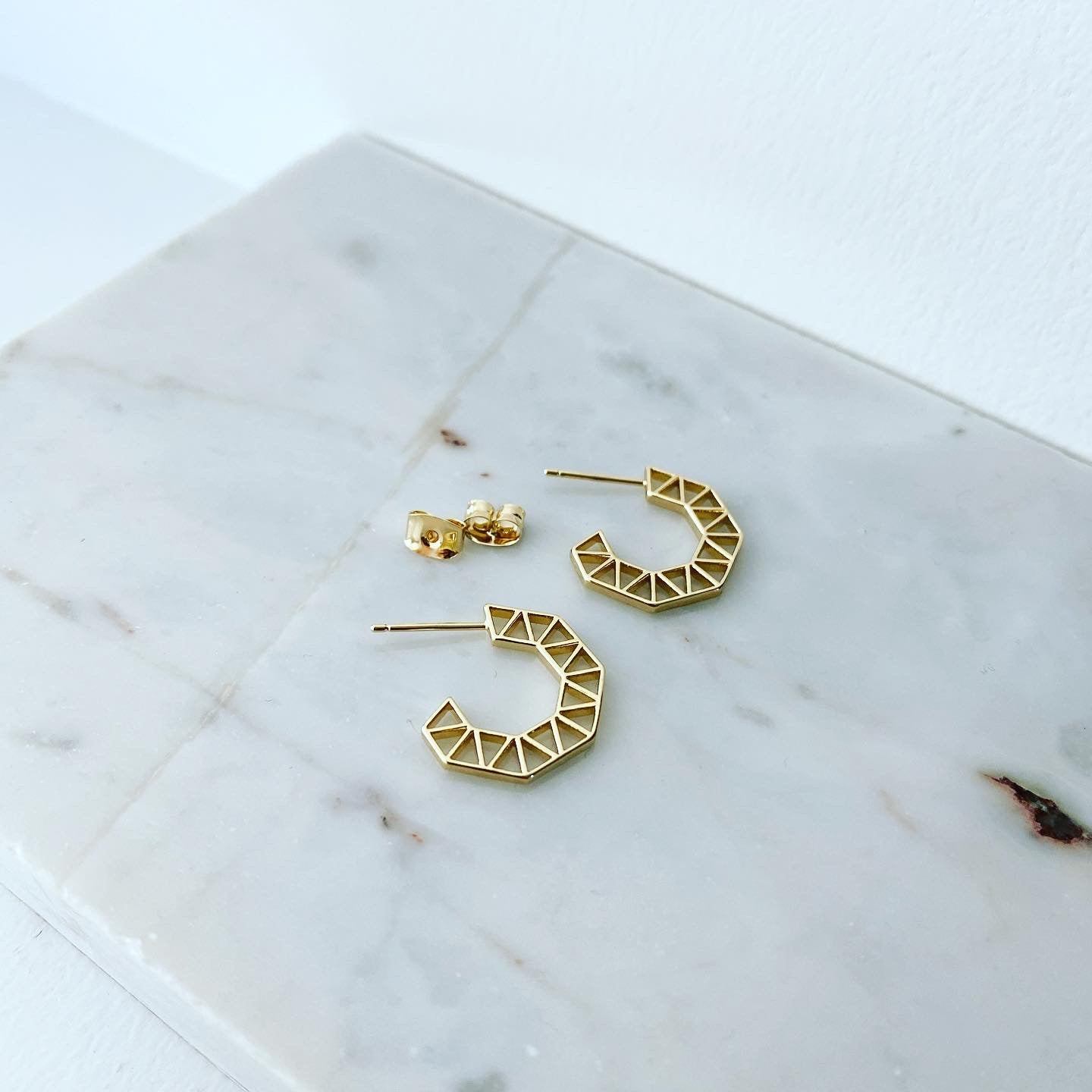 Octagon Geo Hoops