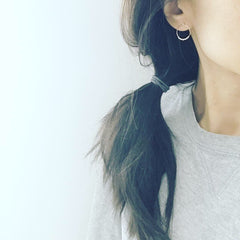 Circular Bling Earrings