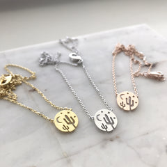 Cactus (Desert Night) Necklace