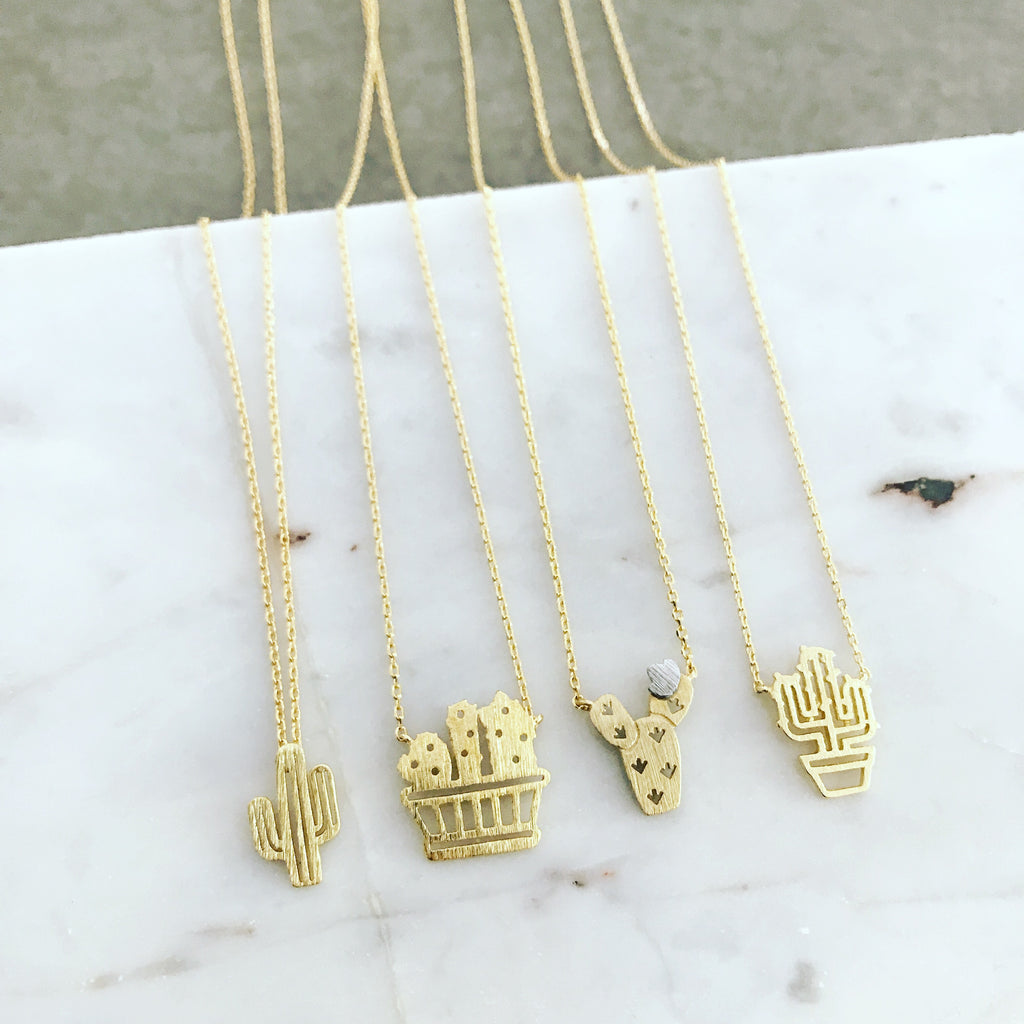 Cactus (Trio) Necklace