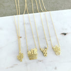 Cactus (Trio) Necklace