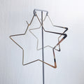 Star Hoop Earrings | Large