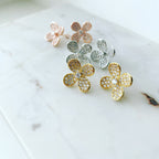 Bloom Flower Earrings