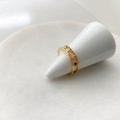 Bandeau Luster Ring