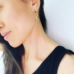 Nailed It Hoop Earrings