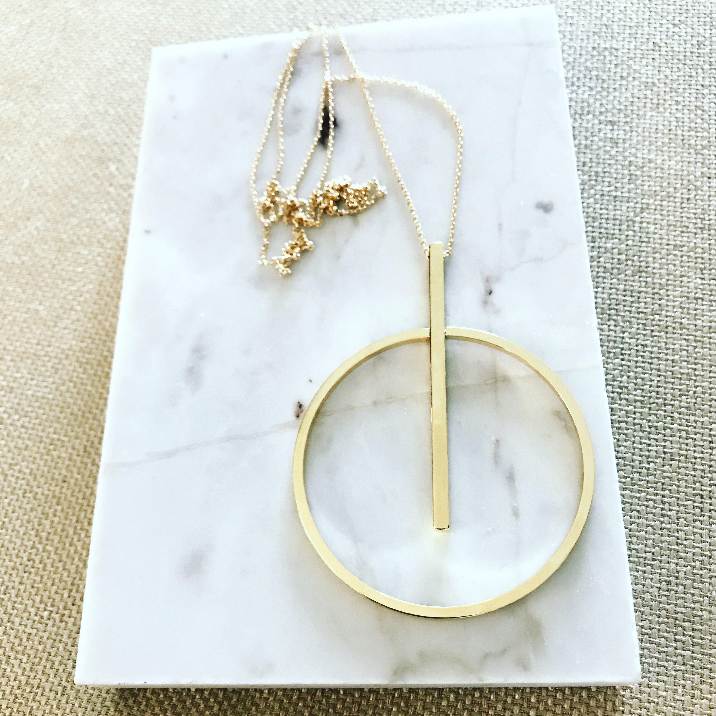 Tick Tock Pendant Necklace