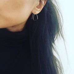 Triangle Wire Earrings