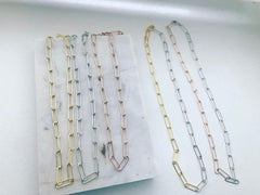 Paperclip Chain Necklace