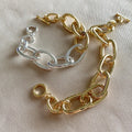 Bold Oval Link Chain Bracelet