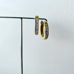 CZ Bright Hoop Earrings