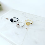 Flat Disc Ring