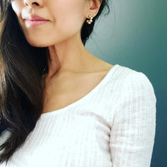 Dotty Mini Hoop Earrings