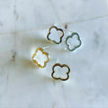 Clover Leaf (Outline) Earrings
