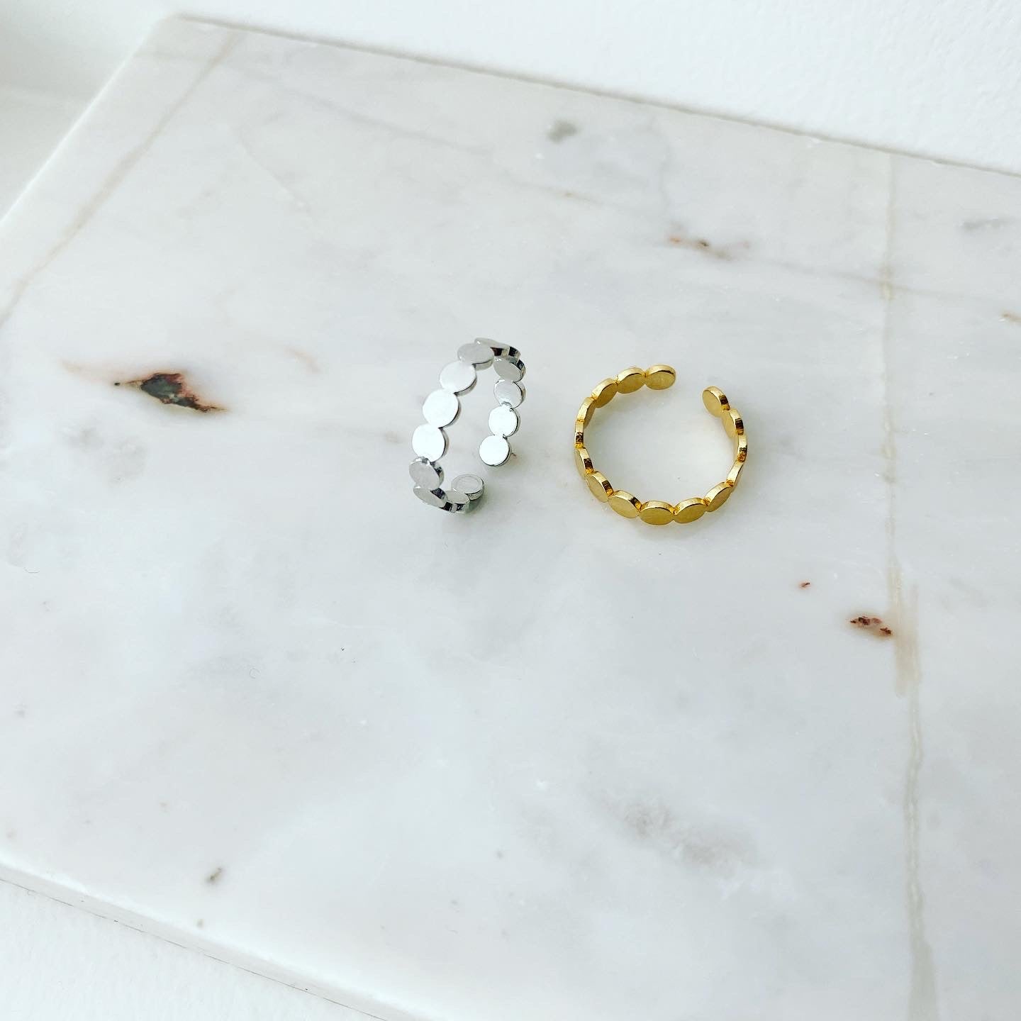 Midi Knuckle Dotty Ring
