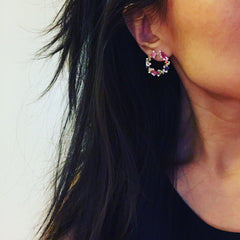 Baguette Wreath Earrings