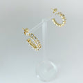 Marquise Eye Hoop Earrings