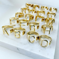 Initial Cuff Ring