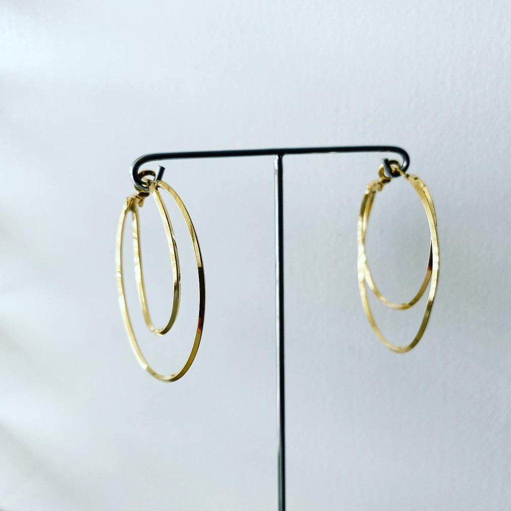 Double Hoopla Hoop Earrings