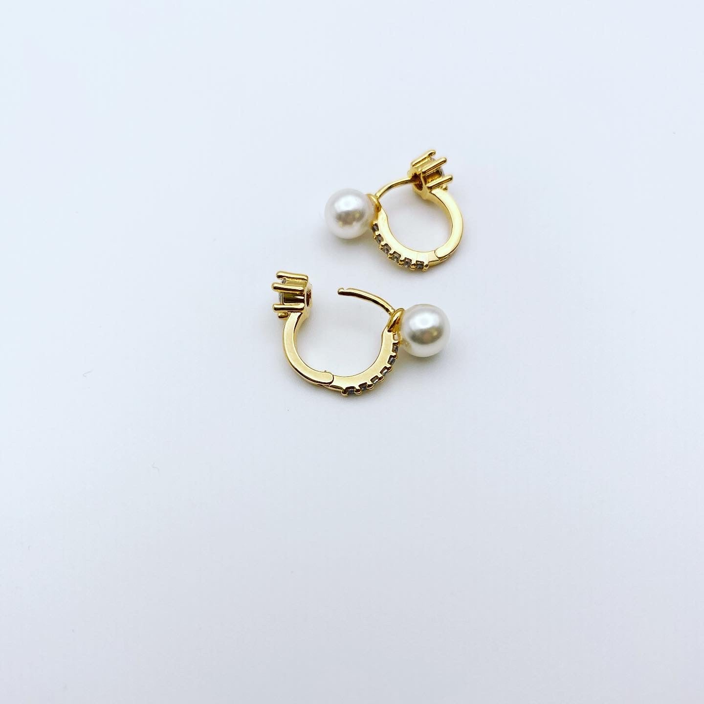 Huggie Hoop Earrings: Two Way Street (Reversible)