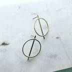 Middle Bar Earrings