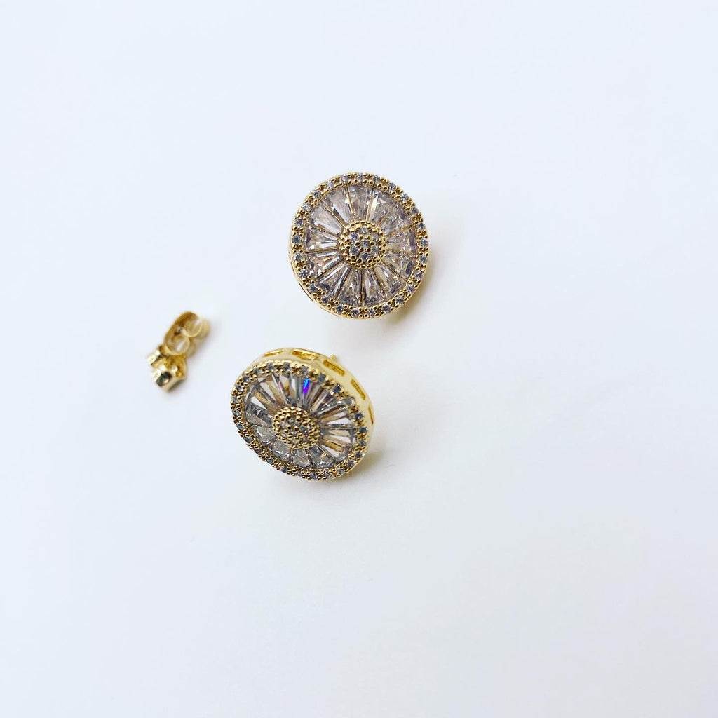 Circle Wheel Earrings