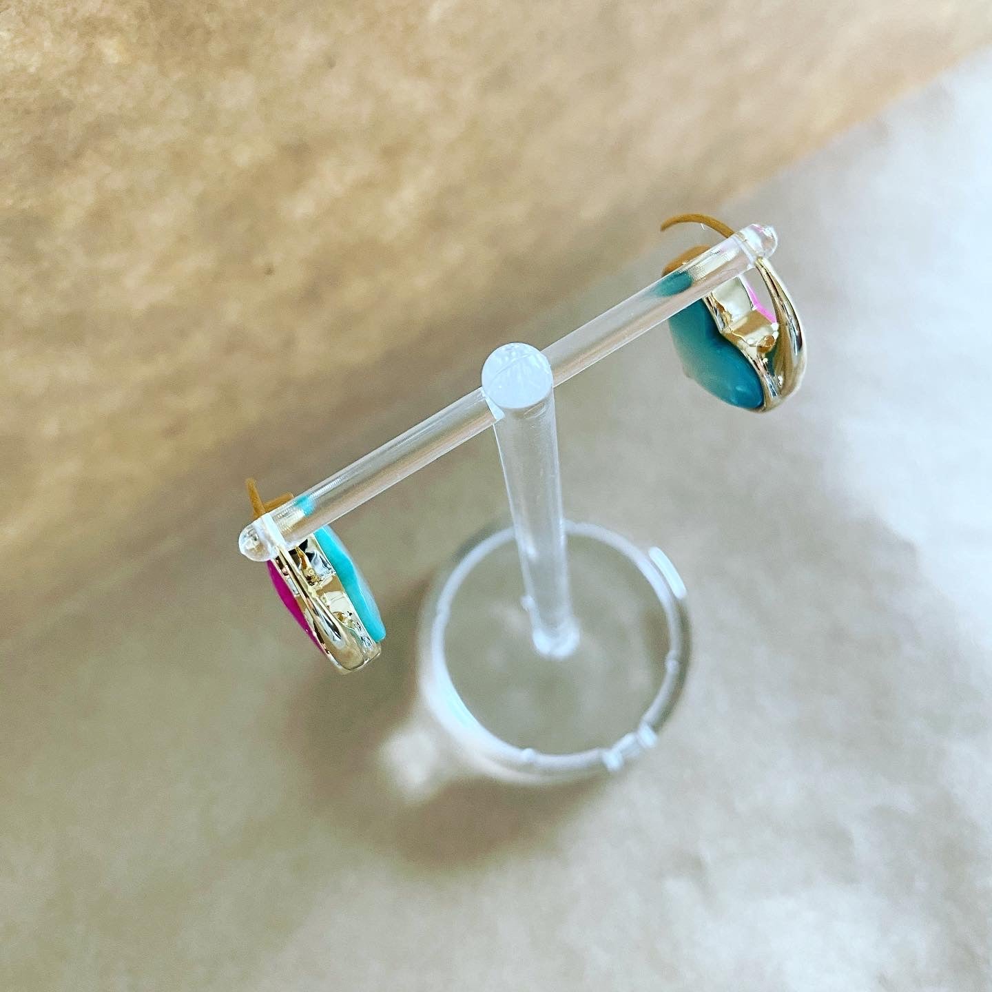 Reversible Heart Earrings