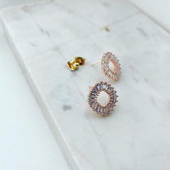 Baguette Donut Earrings