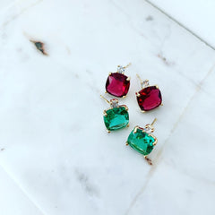Savvy Square Earrings