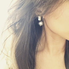 Pearl Gumball Earrings
