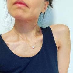 Emerald Cut Necklace