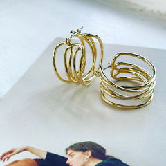 Eternity Hoop Earrings