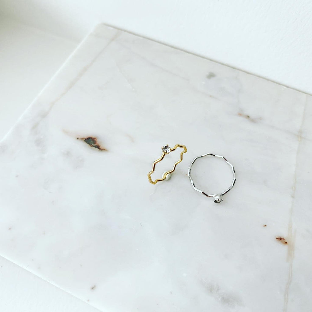 Midi Knuckle Cubic Ring